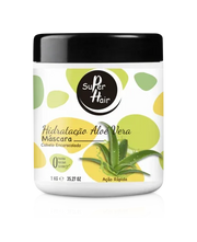 Super Hair Hidratação Aloe Vera Cabelo Encaracolado Máscara 1kg - Ilha dos cosméticos