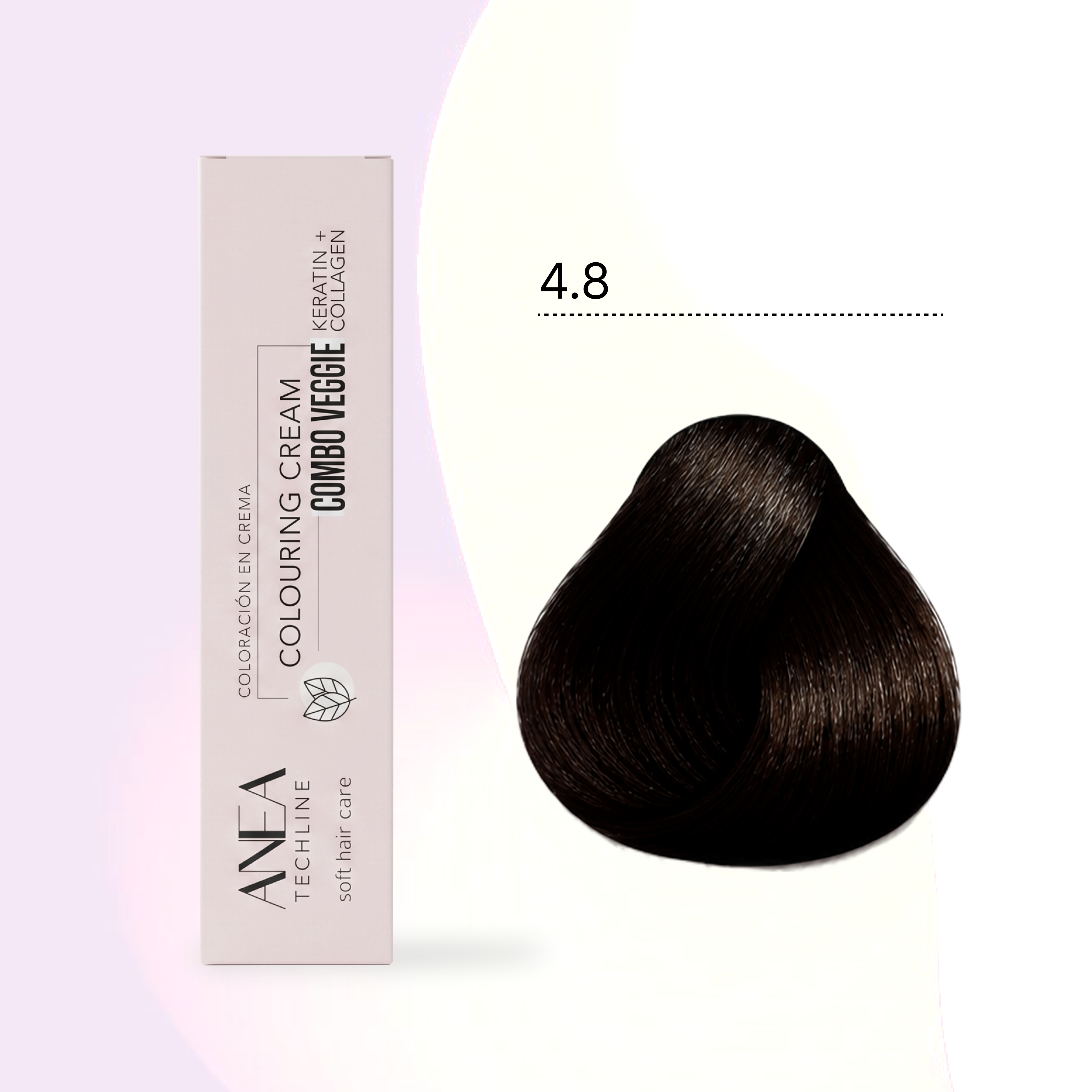 ANEA Coloração 4.8 Castanho Marrom
