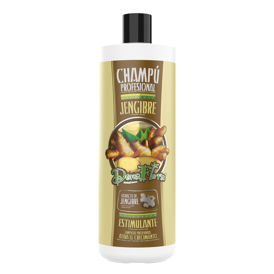 Dona Flora Gengibre Shampoo Crescimento & Fortalecimento 1L