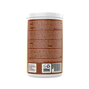 Dona Flora Argão Máscara Nutre e Repara com Brilho Extra 1000ml: o verso da embalagem, com o texto do rótulo