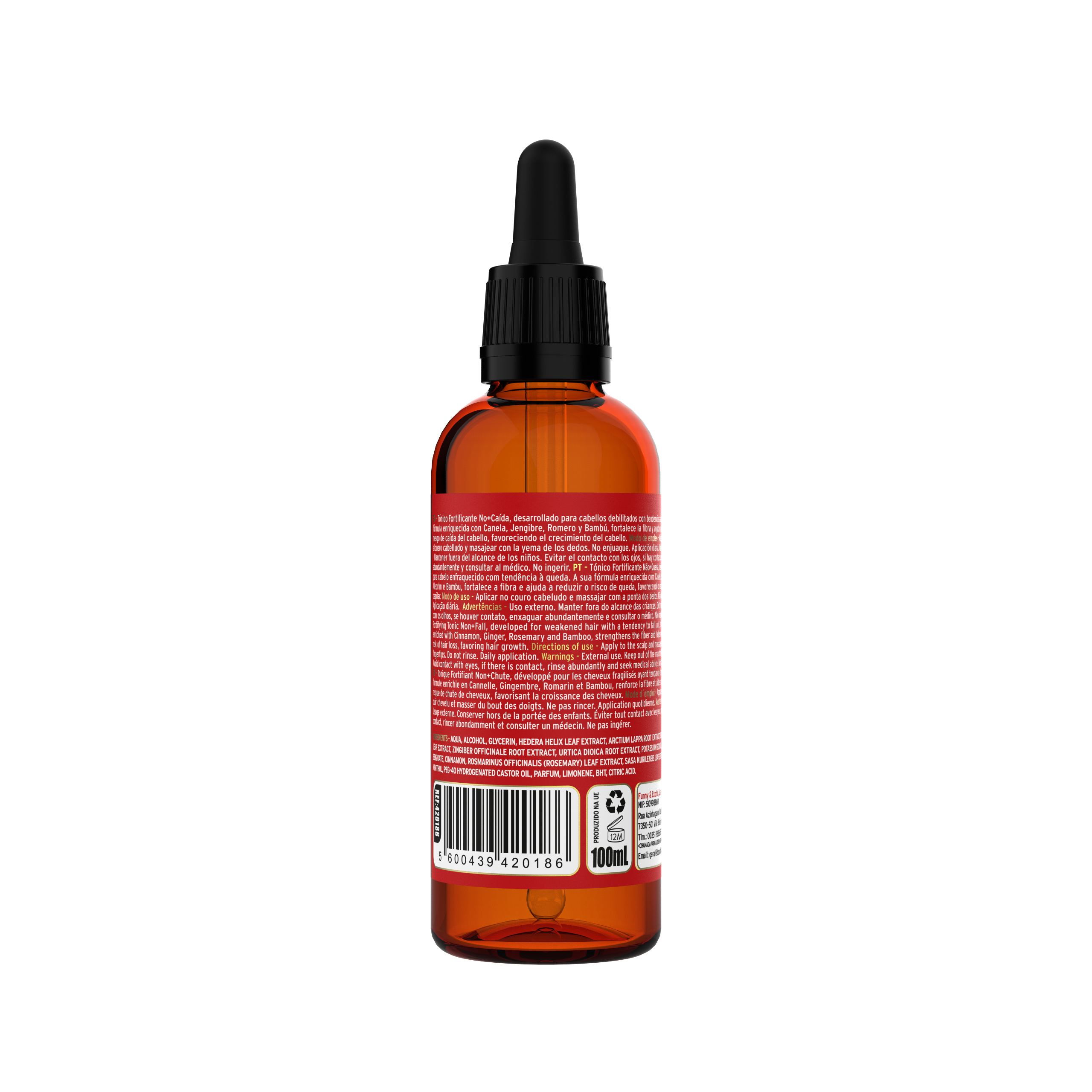 Dona Flora Não+Queda Tônico Capilar Anti-Queda & Crescimento 100ml