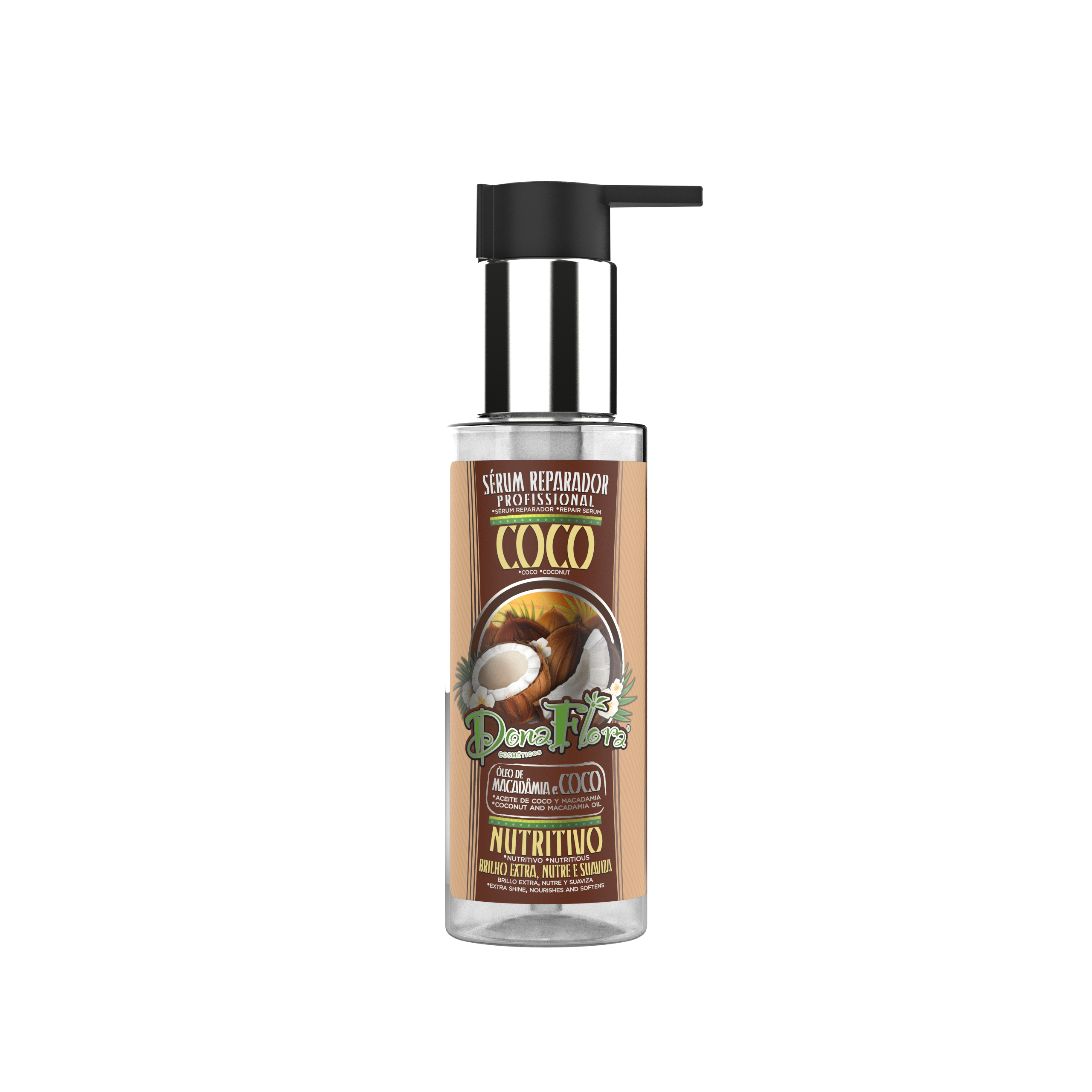 Dona Flora Coco e Argão Sérum Reparador 100ml