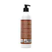 Dona Flora Argão Leave-in com Proteção Térmica e UV 500ml: o verso da embalagem, com o texto do rótulo