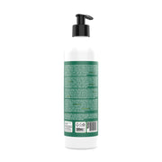 Dona Flora Rapunzel Leave-in Crescimento Proteção Térmica e UV 500ml: o verso da embalagem, com o texto do rótulo