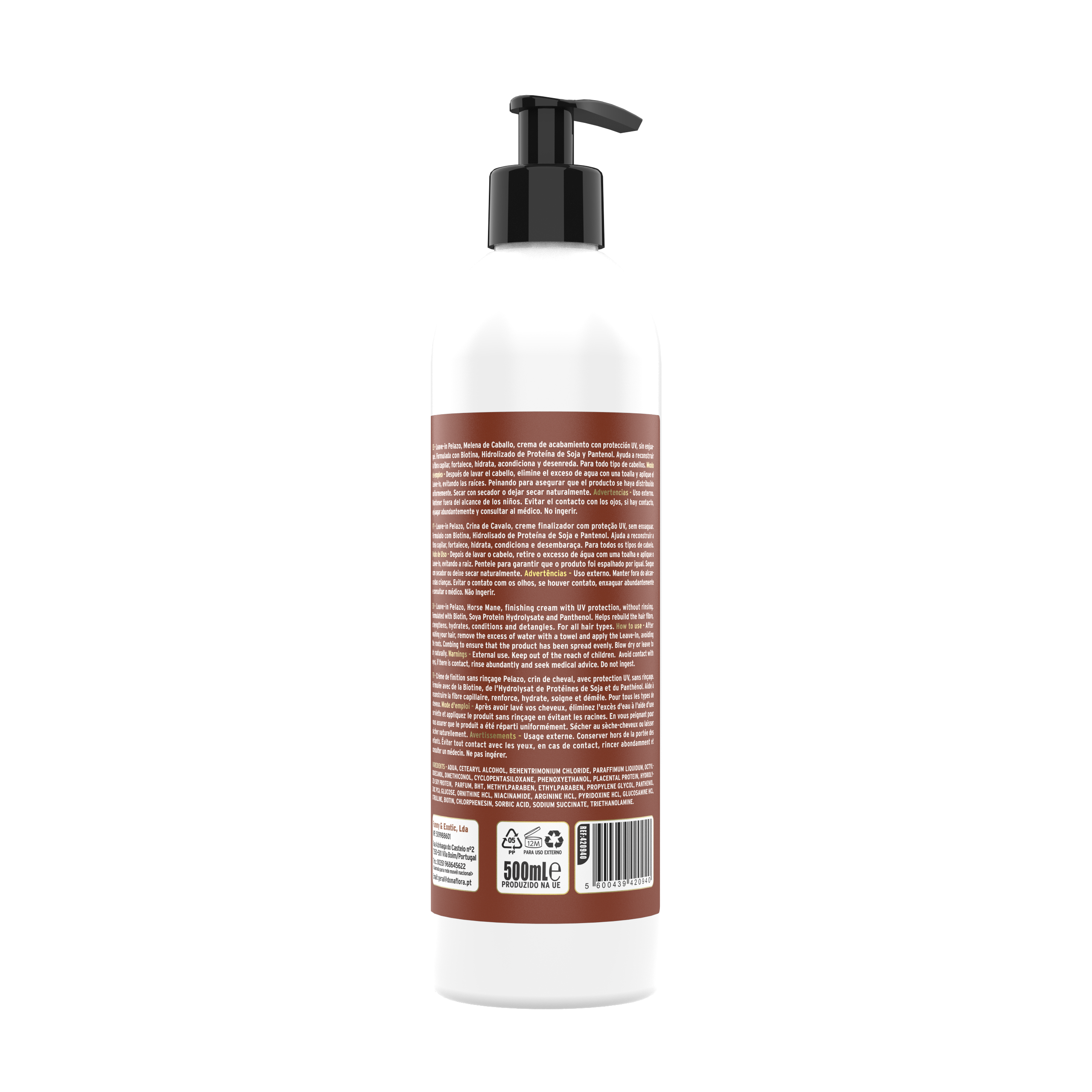 Dona Flora Crina de Cavalo Leave-in Fortalecimento 500ml