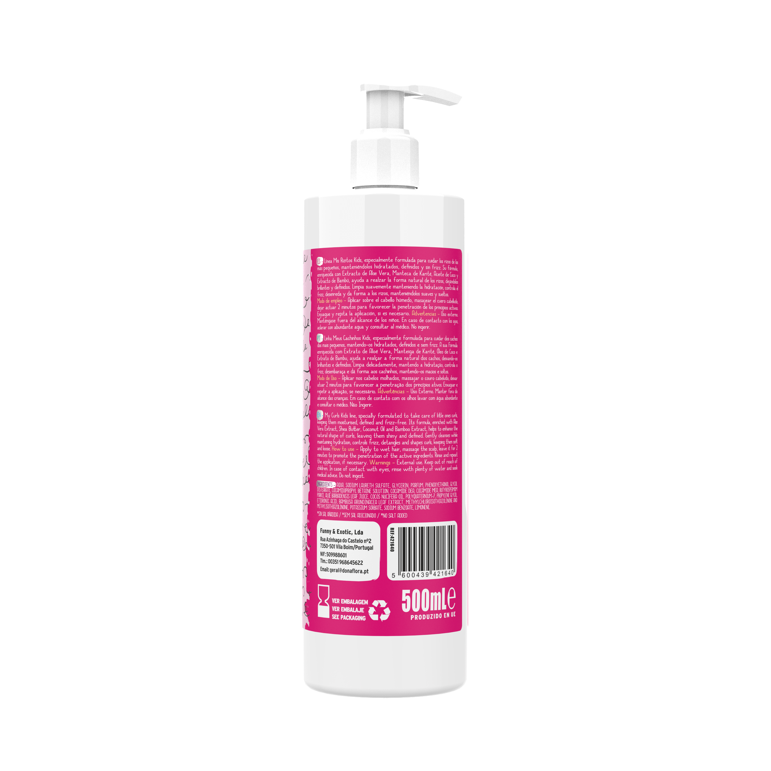 Dona Flora Kids Meus Cachinhos Shampoo Definição 500ml