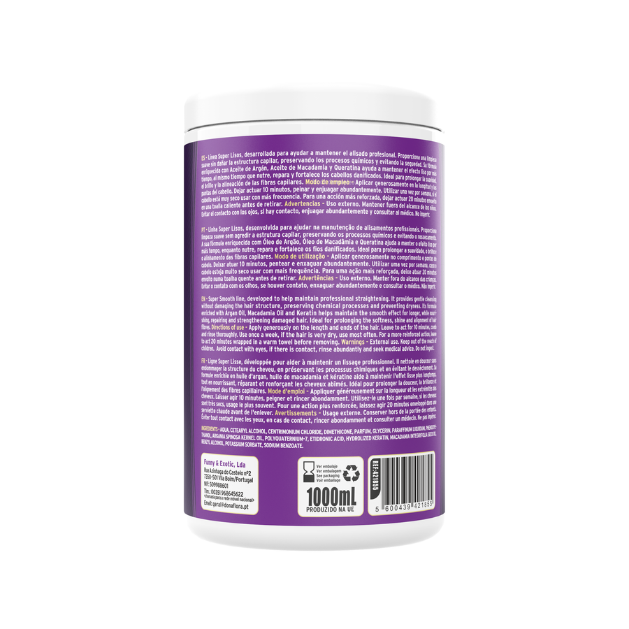 Dona Flora Super Lisos Máscara Capilar Profissional 1kg