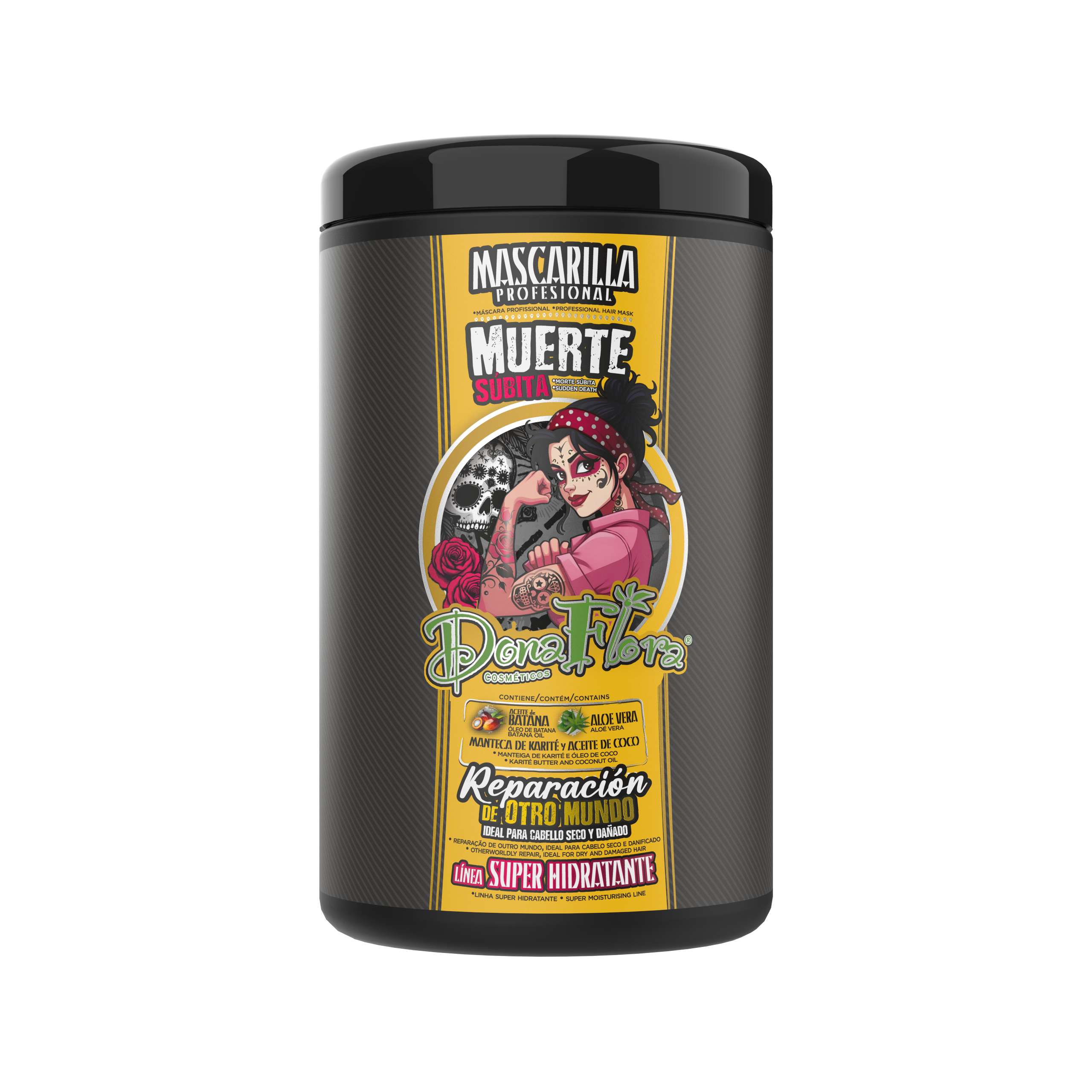 Dona Flora Muerte Súbita Máscara Capilar Super Hidratante 1000ml