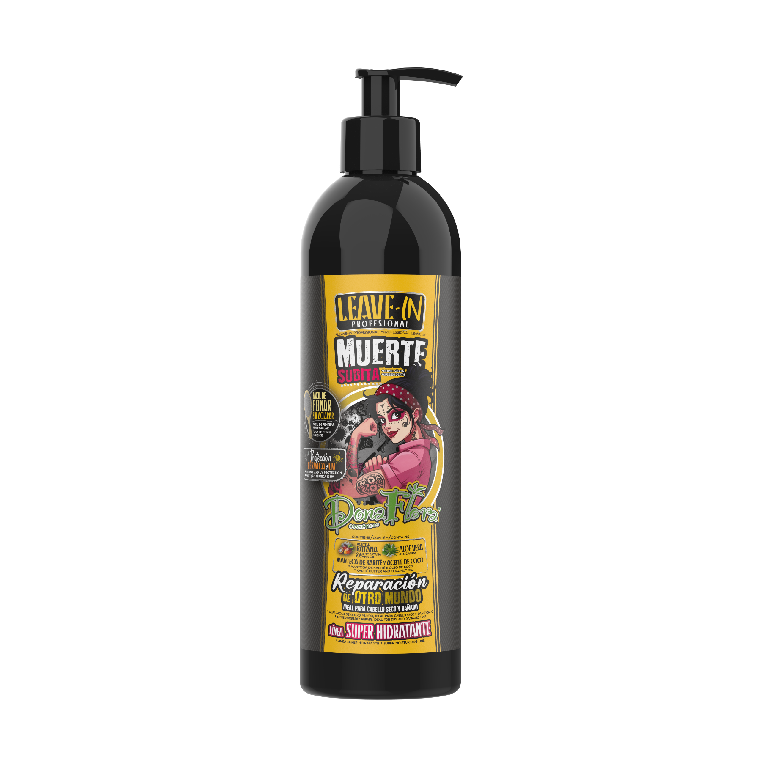 Dona Flora Muerte Súbita Leave-In Profissional Super Hidratante 500ml