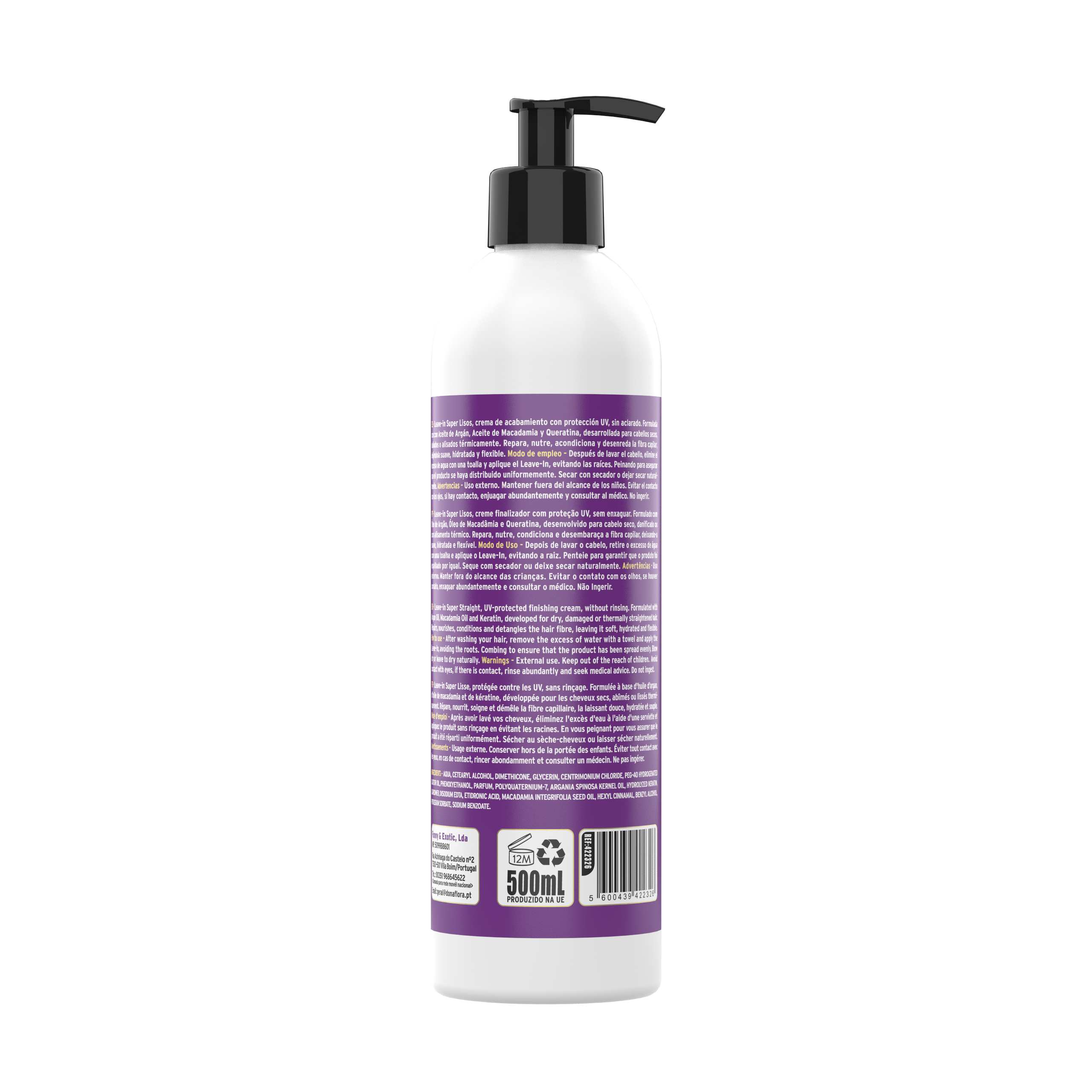 Dona Flora Super Lisos Leave-In Profissional 500ml