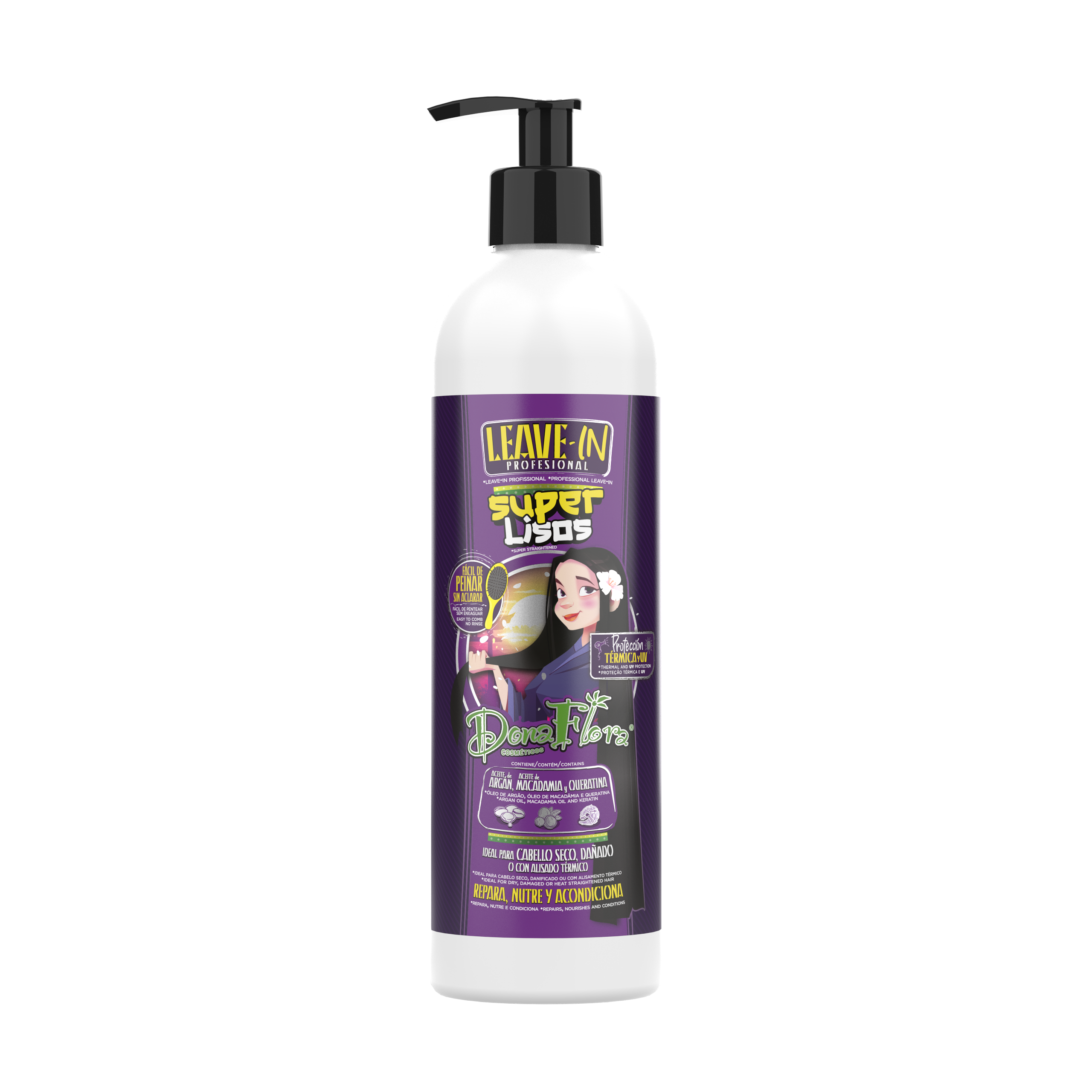 Dona Flora Super Lisos Leave-In Profissional 500ml