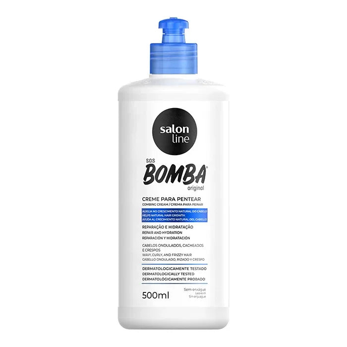 Salon Line SOS Bomba Original Creme de Pentear 500ml - Ilha dos cosméticos