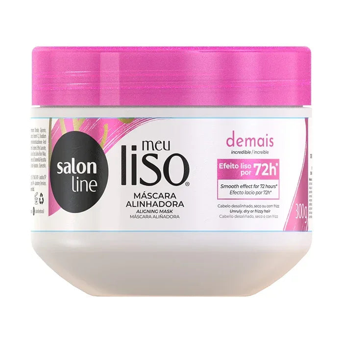 Salon Line Meu Liso Demais Máscara 300ml - Ilha dos cosméticos