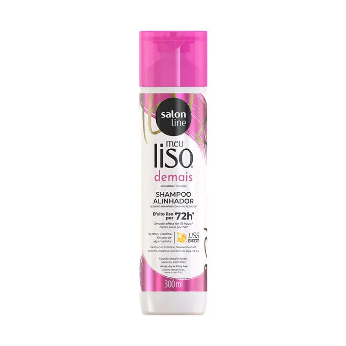 Salon Line Meu Liso Demais Shampoo 300ml - Ilha dos cosméticos