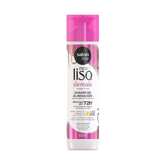 Salon Line Meu Liso Demais Shampoo 300ml - Ilha dos cosméticos