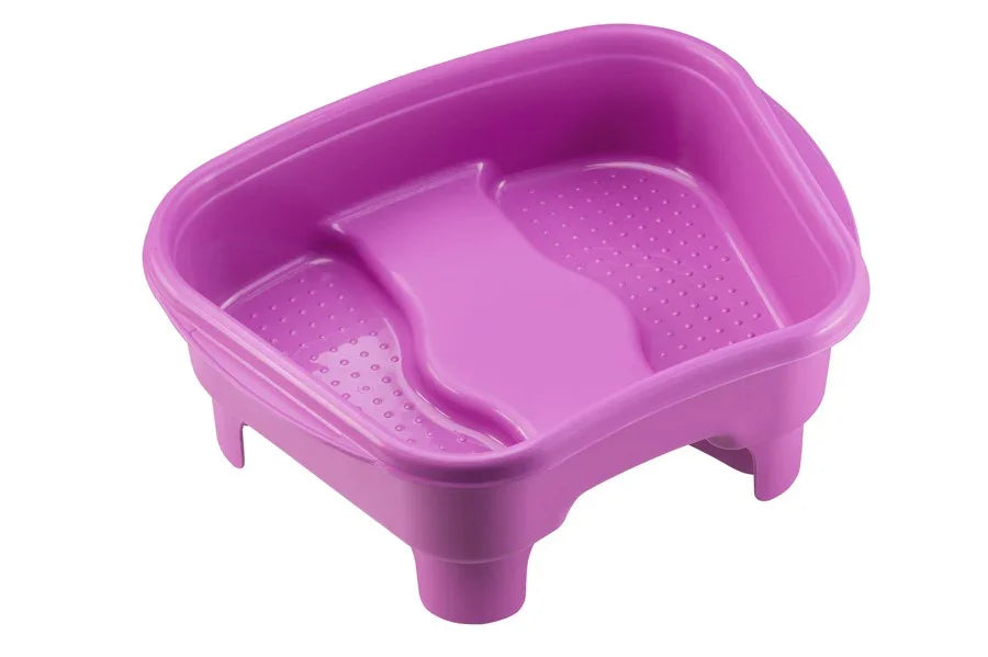Dompel Bacia de Pedicure Anatómica com Pé Rosa