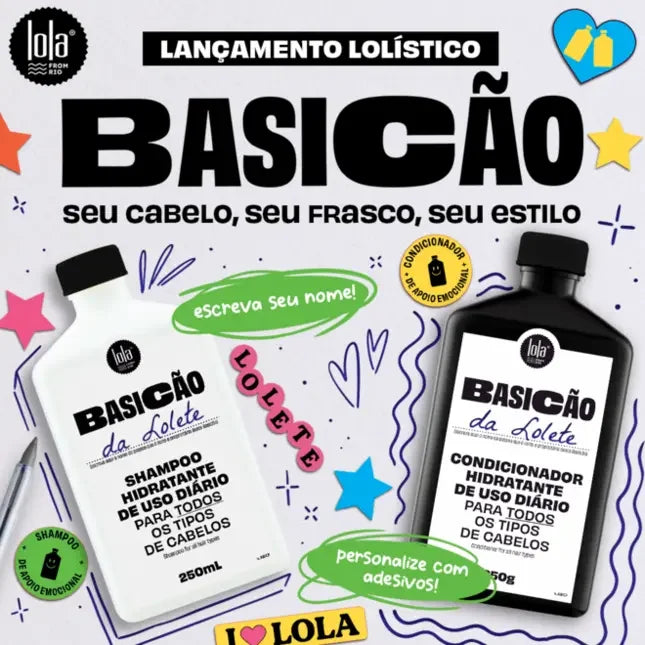 Lola Basicão Kit Shampoo + Condicionador 250ml
