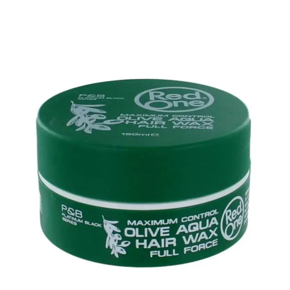 Red One Aqua Hair Wax Olive 150ml - Ilha dos cosméticos