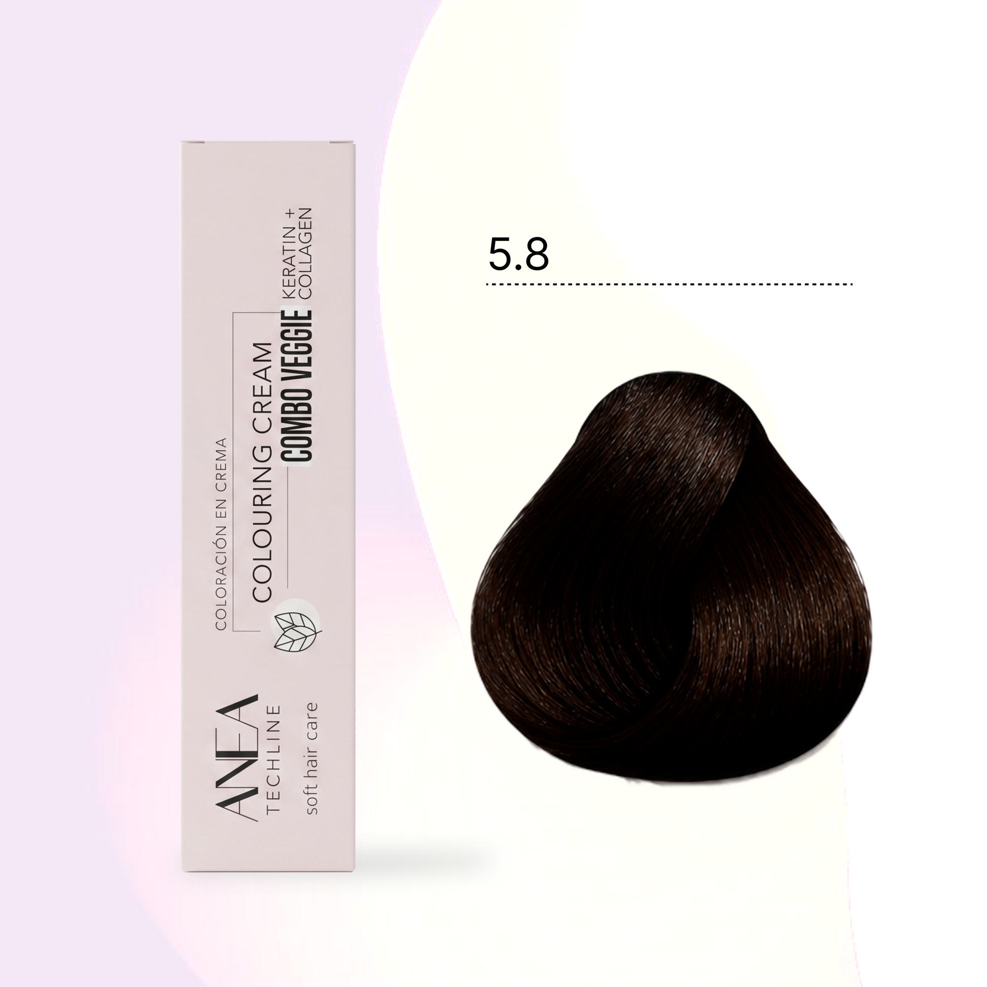ANEA Coloração 5.8 Castanho Claro Marrom