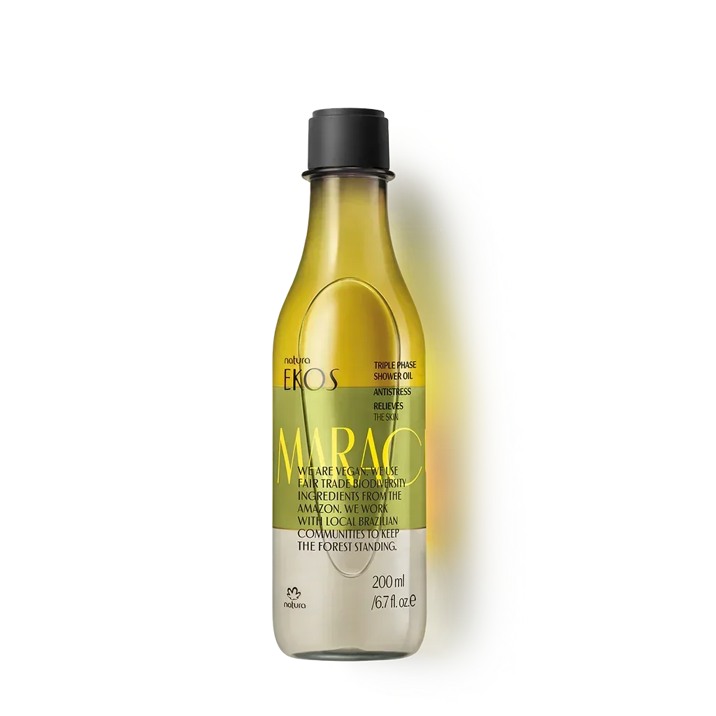 Natura Ekos Maracujá Óleo de Duche Trifásico 200ml - Ilha dos cosméticos