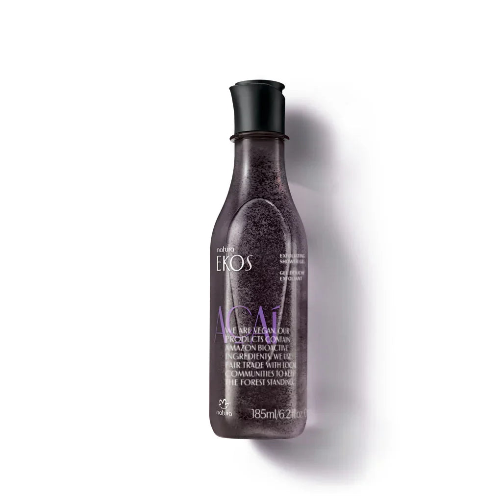 Natura Ekos Açaí Gel de Duche Esfoliante 185ml - Ilha dos cosméticos