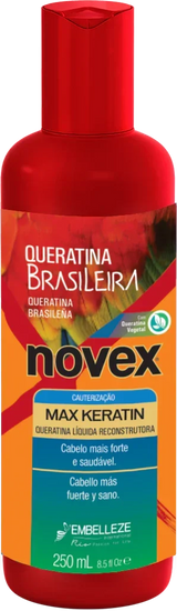 Novex Queratina Líquida 250ml - Ilha dos cosméticos