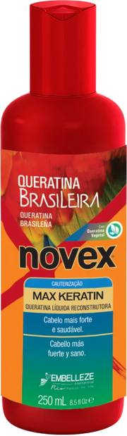 Novex Queratina Líquida 250ml - Ilha dos cosméticos