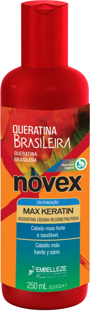 Novex Queratina Líquida 250ml - Ilha dos cosméticos
