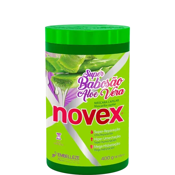 Novex Super Babosão Aloe Vera Máscara 400g - Ilha dos cosméticos