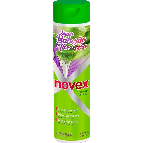 Novex Super Babosão Aloe Vera Shampoo 300ml - Ilha dos cosméticos