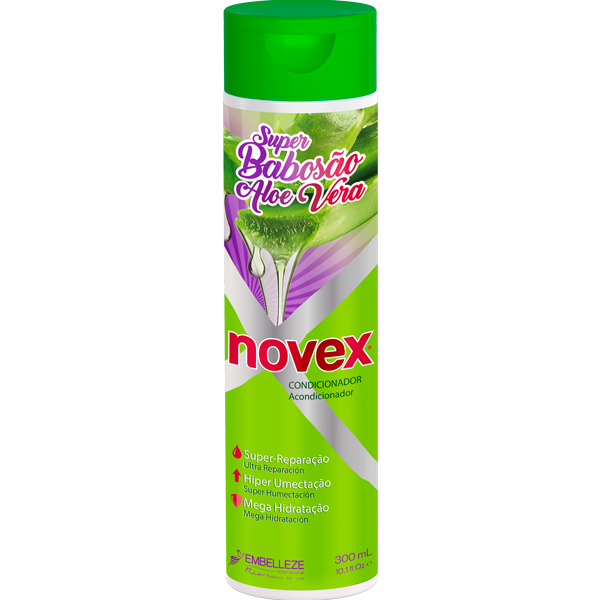 Novex Super Babosão Aloe Vera Condicionador 300ml - Ilha dos cosméticos