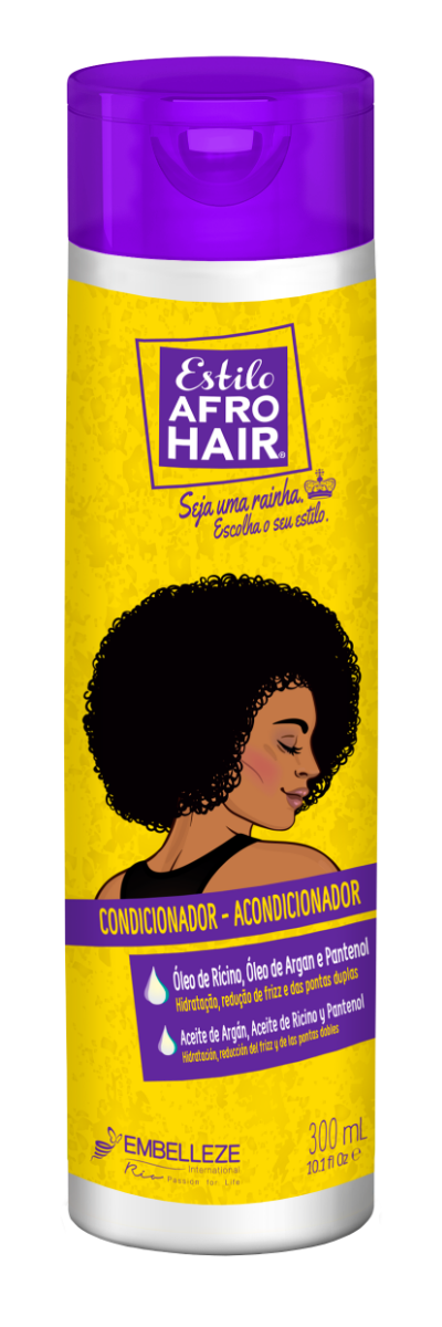 Novex AfroHair Condicionador 300ml - Ilha dos cosméticos