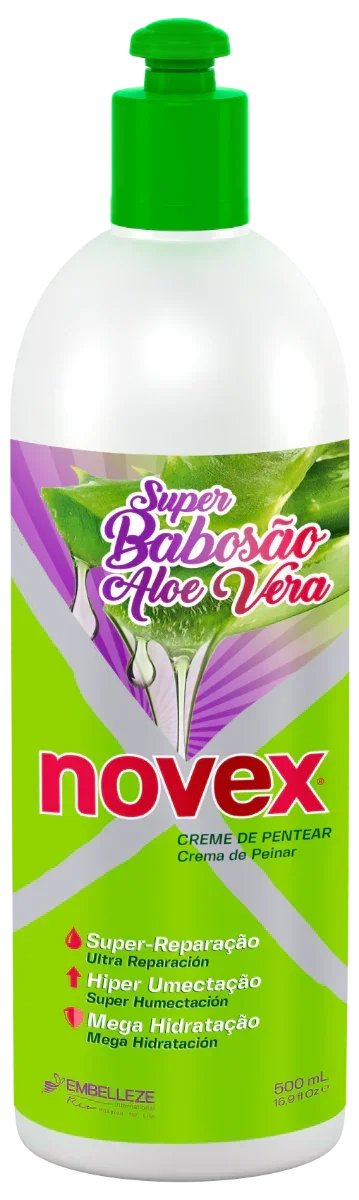 Novex Super Babosão Aloe Vera Creme de Pentear 500ml - Ilha dos cosméticos