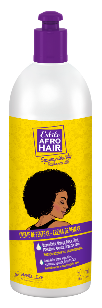 Novex AfroHair Creme de Pentear 500g - Ilha dos cosméticos