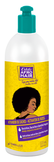 Novex AfroHair Ativador de Caracóis 500ml - Ilha dos cosméticos