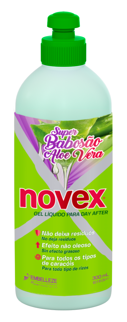 Novex Super Babosão Aloe Vera Gel Day After 300ml - Ilha dos cosméticos