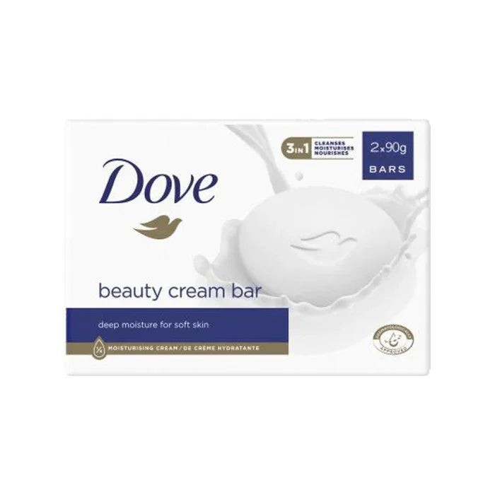 Dove Sabonete Sólido Hidratante Original 2x90g - Ilha dos cosméticos