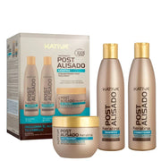 Kativa Kit Pós Alisado 3un - Ilha dos cosméticos