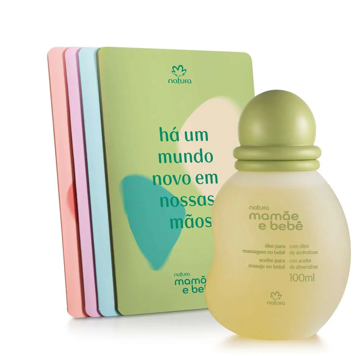 Natura Mamãe e Bebê Óleo de Massagem Para Bebês 100ml - Ilha dos cosméticos