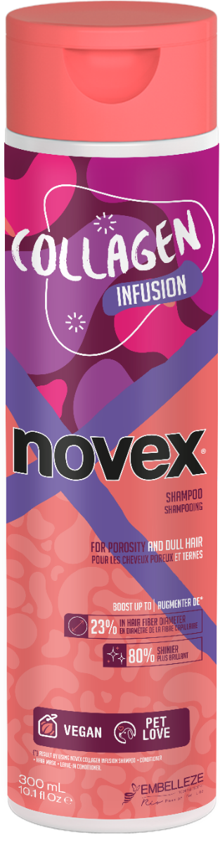 Novex Infusão de Colagénio Shampoo 300ml - Ilha dos cosméticos