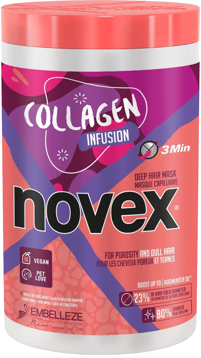 Novex Infusão de Colagénio Máscara 1kg - Ilha dos cosméticos