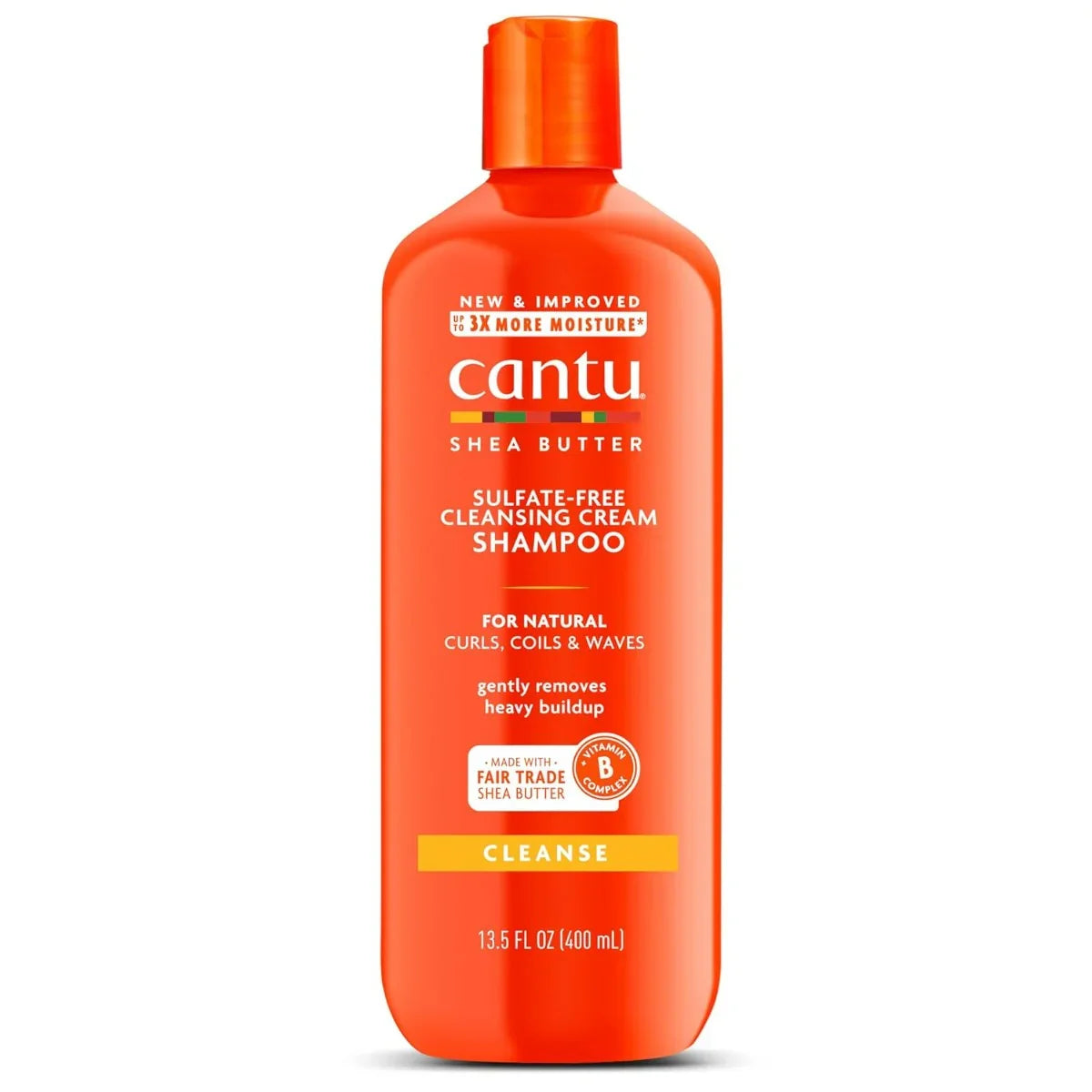 Cantu Shea Butter Cleansing Cream Shampoo 400ml - Ilha dos cosméticos
