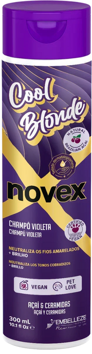 Novex Cool Blonde Shampoo 300ml - Ilha dos cosméticos