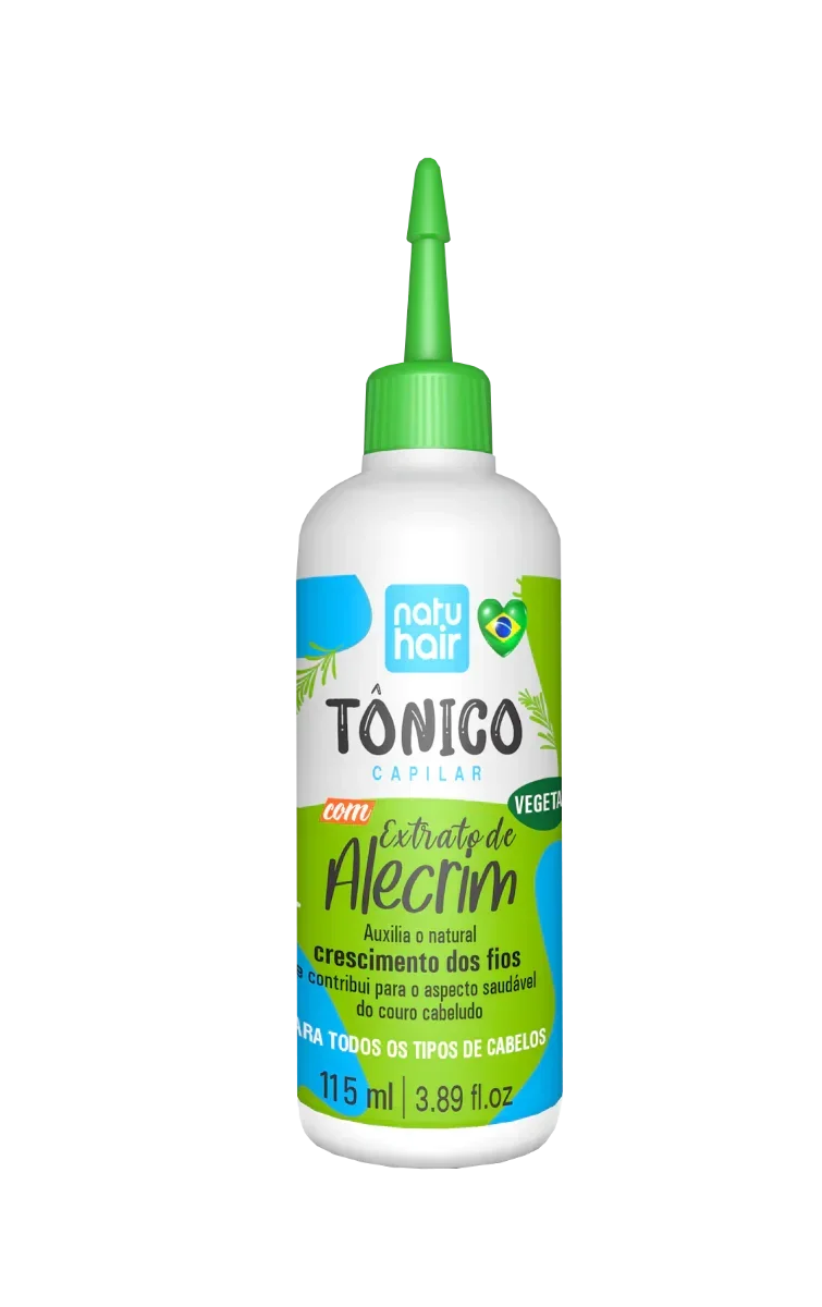 NatuHair Tônico Capilar Crescimento Alecrim 115ml - Ilha dos cosméticos