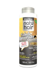 NatuHair Cabelo Forte Shampoo 500ml - Ilha dos cosméticos