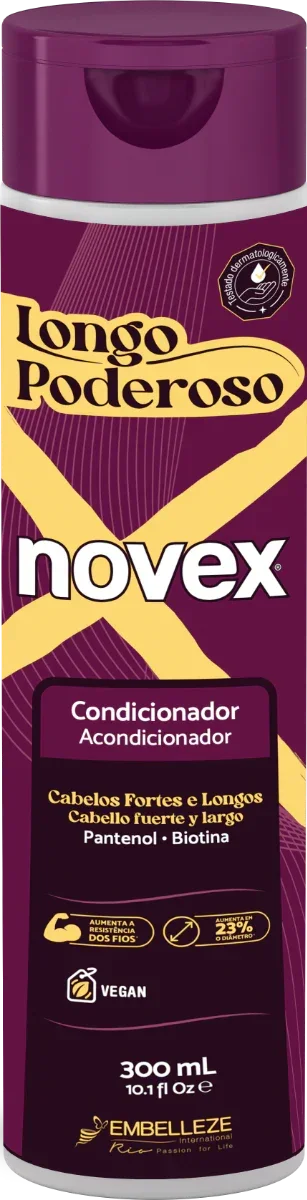 Novex Longo Poderoso Condicionador 300ml - Ilha dos cosméticos