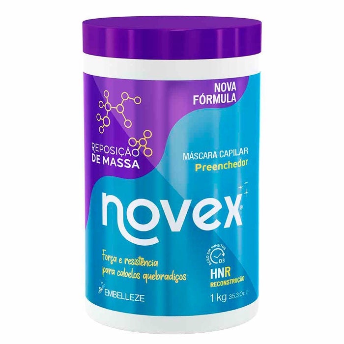 Novex Reposição de Massa Máscara 1kg - Ilha dos cosméticos