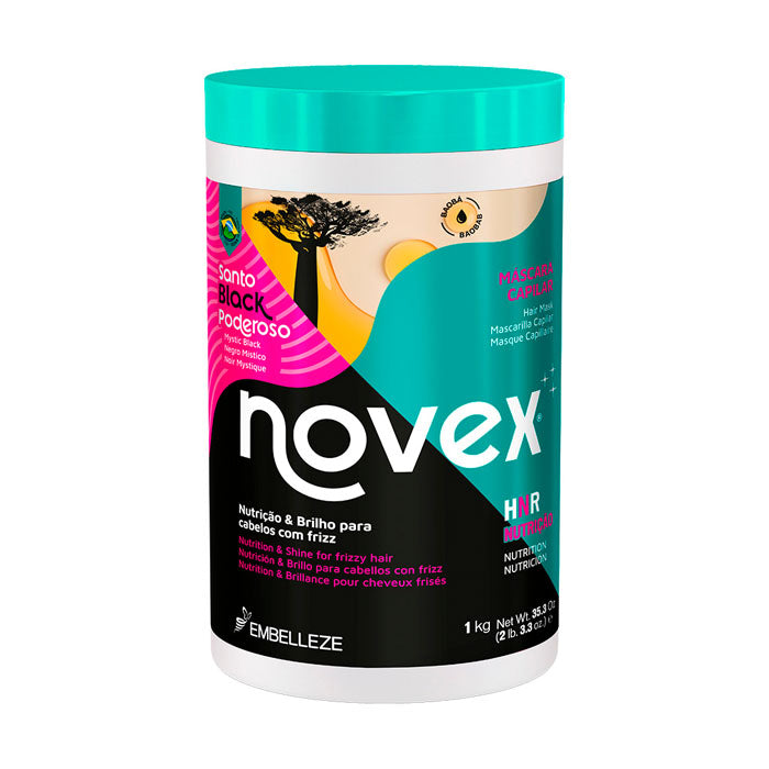 Novex Santo Black Poderoso Máscara 1kg - Ilha dos cosméticos