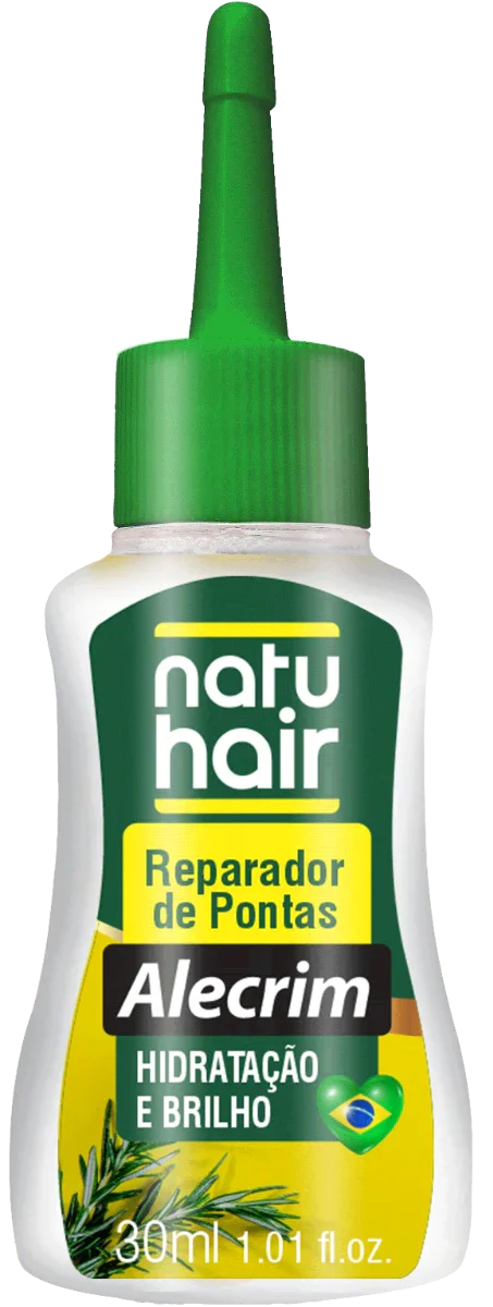 NatuHair Reparador de Pontas Alecrim 30ml - Ilha dos cosméticos