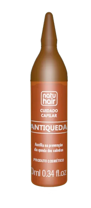 NatuHair Ampola Antiqueda 10ml - Ilha dos cosméticos